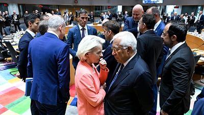 EU leaders enter crunch talks on energy, China and the budget