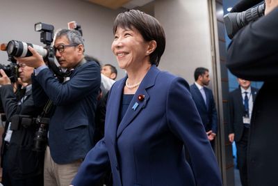 Japan’s Takaichi says housework and even makeup keep her busier than her male predecessors