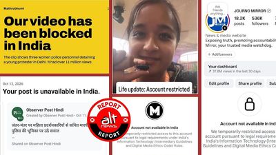 Now, Meta restricts reportage on Delhi Police crackdown on protesters; bans posts, accounts, citing IT Rules
