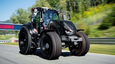 A Farm Tractor Just Set A Record At An F1 Track
