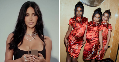 Kim Kardashian’s Photos Of Her Daughter And Nieces In Matching “Inappropriate” Outfits Draw Fierce Backlash