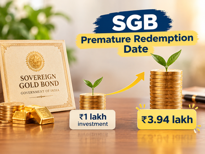 294% return on SGB premature redemption date: Gold bond turns Rs 1 lakh investment into Rs 3.94 lakh
