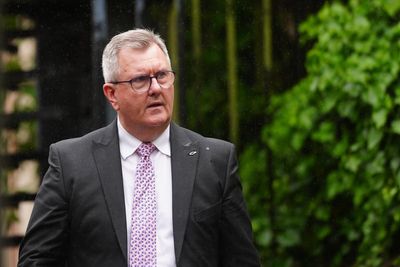 Former DUP leader Jeffrey Donaldson jailed for 15 years over historical sex offences
