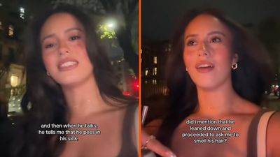 NY woman says first date at a Brooklyn bar lasted one drink, and before she left he asked her to smell his hair