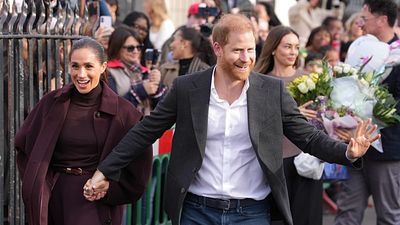 Prince Harry and Meghan make first joint public appearance since surprise UK return