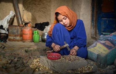‘I am still a child, it cannot be good to be married’: how drought forces Afghan families to sell girls as brides