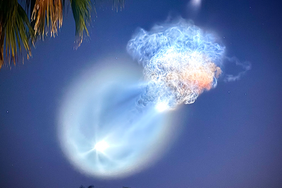 'Jellyfish' Above Florida? SpaceX Launch Explains Unusual Morning Sight