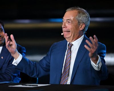 Just as Saint Nige thought it was safe to reappear, along comes pesky ITV
