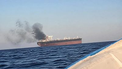 Another tanker catches fire near Hormuz after two cargo ships sunk in attacks