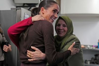 Meghan reunited with Grenfell ‘ladies’ on first engagement since return to UK