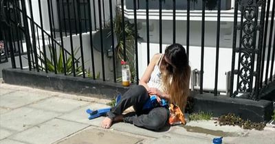 Royal Mother Found Passed Out On London Street With 3YO Child Playing Barefoot Nearby