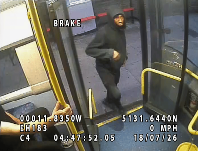 Police hunt man after arson attack in north London
