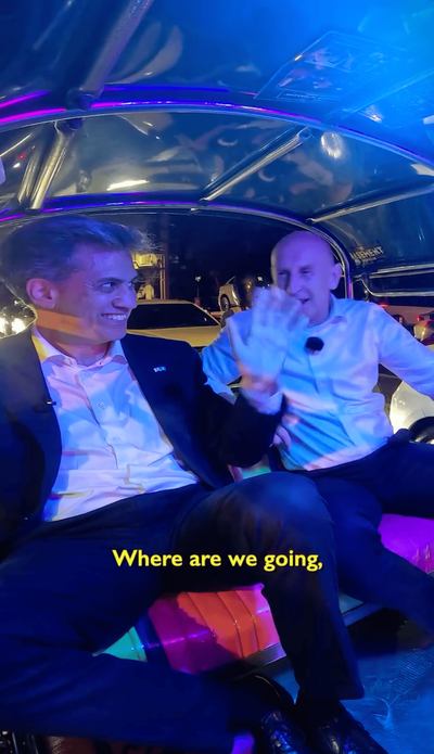 Healey and Miliband ridiculed for Bangkok tuk tuk video ahead of tough Budget