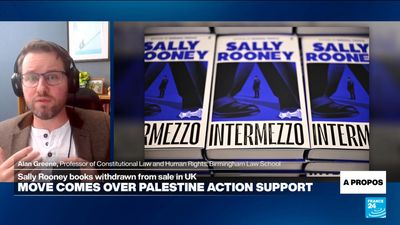 Sally Rooney's books cannot be sold in UK amid Palestine Action ban, publisher says