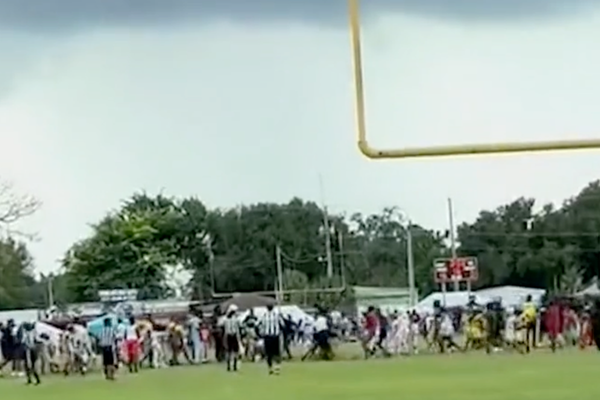 Parents erupt in violent brawl at 8-year-olds’ football game as cops probe gambling claims