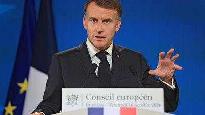 Ukraine's backers will 'be looking at' Kyiv's €70 billion request, Macron says