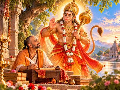 Why Does Tulsidas Call Hanuman Ji Mahavir Vikram?