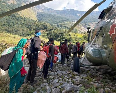 Flash floods destroy villages in central Nepal