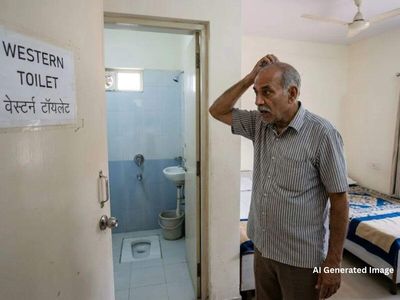 Man books IRCTC railway room for Rs 333, finds Indian toilet instead of Western; gets Rs 20,000 compensation
