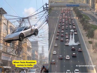 Tesla Roadster can be used for flying over toll booths in India: Elon Musk's new flying car sparks hilarious meme fest