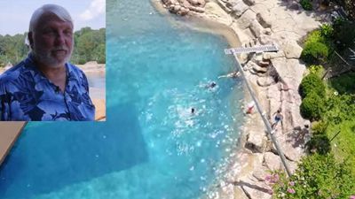 Tennessee man’s backyard pool grows into a 500,000-gallon water playground