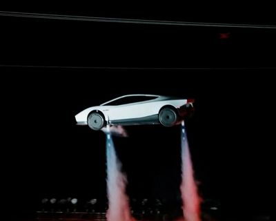 Elon Musk reveals ‘world’s first flying car’ at Tesla event