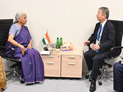 Sitharaman, JBIC chief discuss clean energy, critical minerals and supply chains