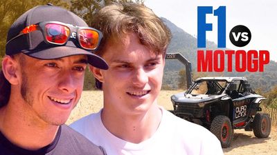 MotoGP's Pedro Acosta Takes On F1's Oscar Piastri Off Road. Proves There's Nothing Acosta Won't Stoppie