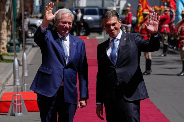 Chile's president makes first state visit to Bolivia in 71 years as region shifts right