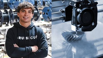 At 19, Mike Satterlee turned a $500 3D printer into an $808K business
