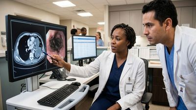 An 87-Year-Old Woman with No Digestive Symptoms Had a Twisted Stomach That Turned Her Esophagus Black