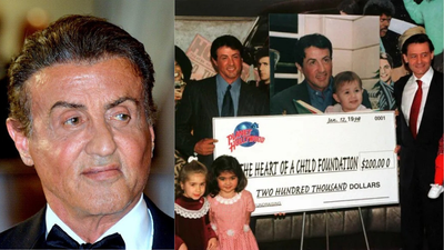 After daughter’s heart surgery, Sylvester Stallone donated $200,000 to help children