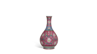 Qianlong vase found in Cornish property brochure sells at Sotheby’s for £304,800