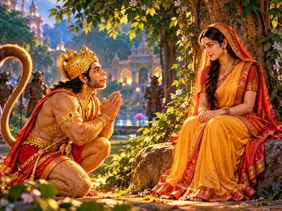 What Hanuman Ji Said First After Finding Goddess Sita