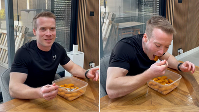 UK's Nathan Davies wins £98,000 on quiz show; eats record breaking fish fingers