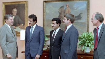 Prince Sultan became the first Arab in space aboard Nasa’s Discovery in 1985