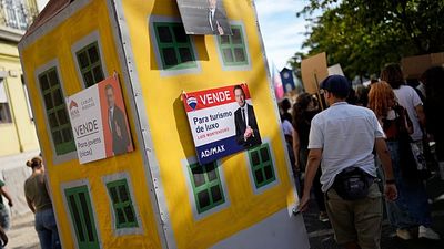 Portugal sees protests over cost of living and housing crisis as demonstrations sweep Europe
