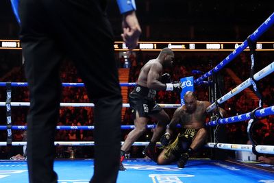 Daniel Dubois retains WBO world title with brutal second-round stoppage