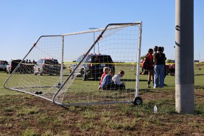 Truck drives through soccer field during game in Kansas, killing 2 and hospitalizing 11