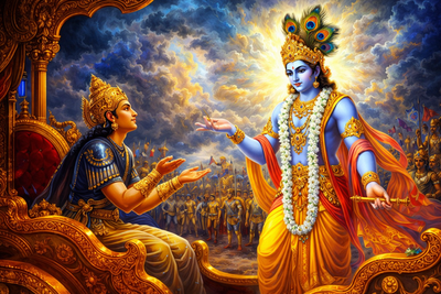 5 Gita Shlokas for the Eldest Child Who Became a Parent to Their Own Parents