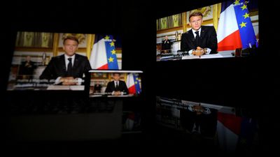 🔴Watch live: Macron to address France day after nationwide violent protests
