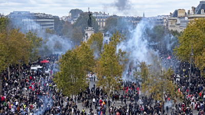 France's Cost-Of-Living Protests Turn Violent as Looters Raid Luxury Shops and Police Battle Rioters