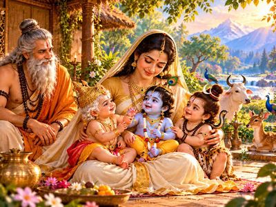 Why Did Brahma, Vishnu and Shiva Become Anusuya's Sons?