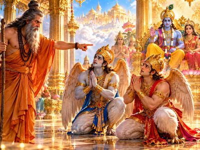 How a Sage's Curse Changed Jaya and Vijaya Forever