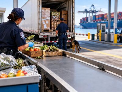 USDA and CBP spent $861 million checking travellers and cargo for farm pests in 2011, but fees left a $325 million gap because federal law limits who pays