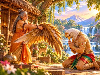 Why Did Shandili Take Away Garuda’s Powerful Wings?