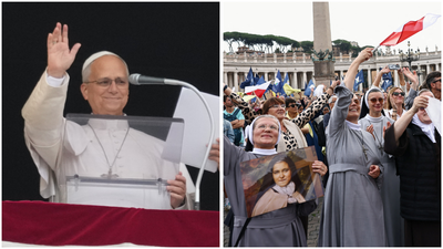 ‘With help of God & your prayers’: Pope makes first public appearance after surgery