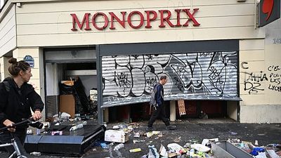 Businesses and shopkeepers pick up the pieces after protests in France spiral into looting