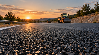 Steel Slag Road Holds Grip: Spanish trial keeps skid resistance high; drainage still needs study