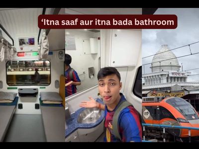 '5-star property' on rails: Man says China's bullet train cannot match India's Vande Bharat Sleeper after a ride; watch video